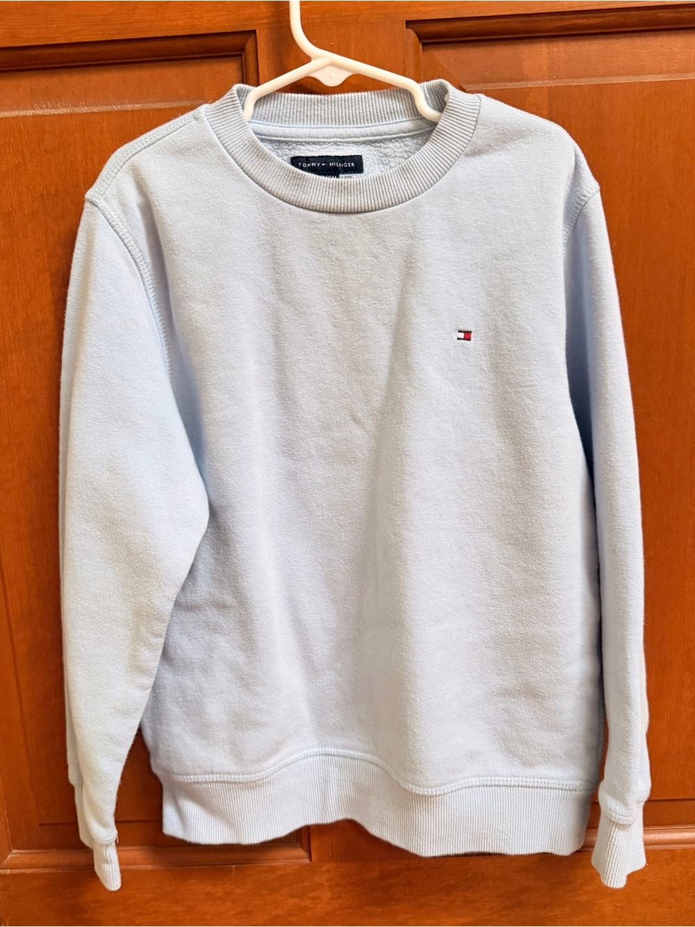 Tommy Hilfiger Pale Blue Crewneck Sweatshirt